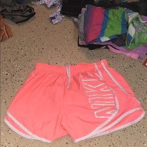 Nike track shorts